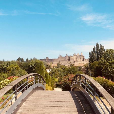 Appartement Vue Cite Medievale Carcassonne Exterior foto