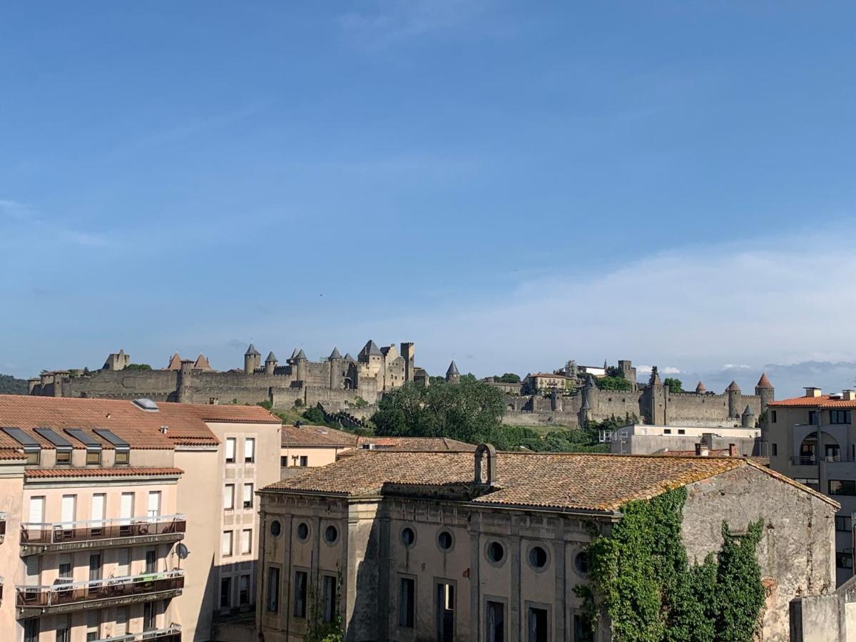 Appartement Vue Cite Medievale Carcassonne Exterior foto