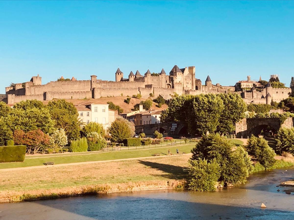 Appartement Vue Cite Medievale Carcassonne Exterior foto